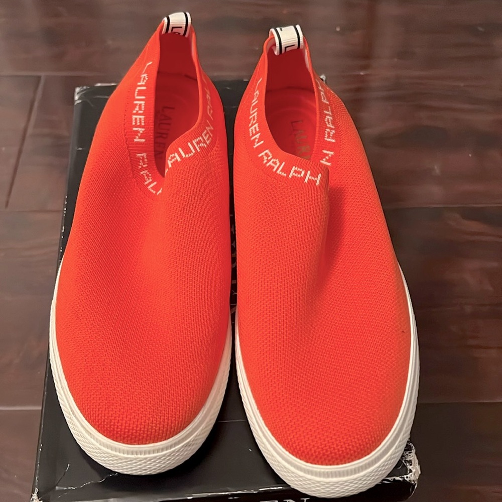 Ralph Lauren pull on sneakers